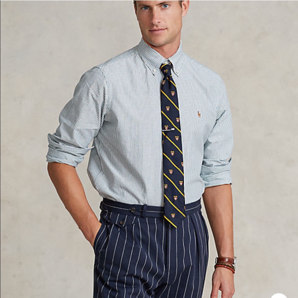 Polo Ralph Lauren Classic Fit Striped Oxford Shirt